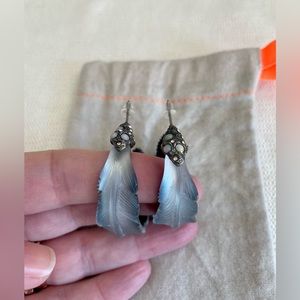 Like new, Alexis Bittar hoop earrings.